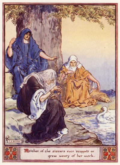 Nenhuma das irmãs parou ou se cansou de seu trabalho de after Charles Edmund Brock