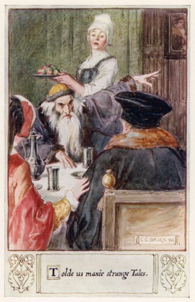 Tolde nos manie estranhos Contos de after Charles Edmund Brock