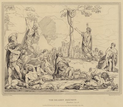 A Serpente De Bronze, Números de after Charles Le Brun