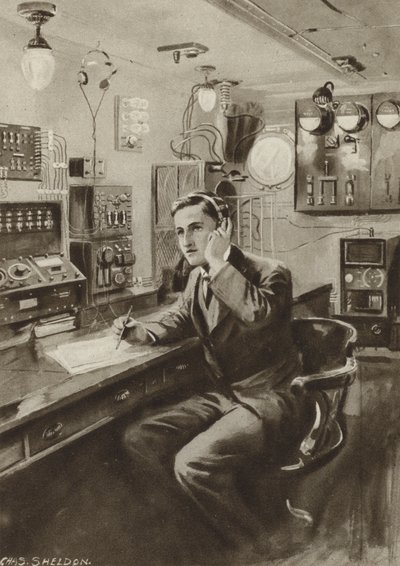 Operador sem fio de after Charles Mills Sheldon