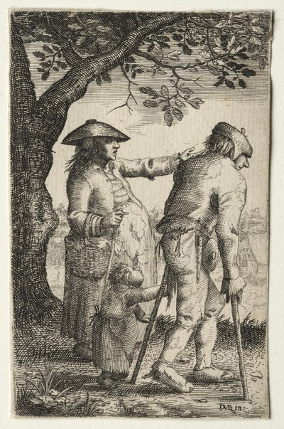 Família camponesa de after David Vinckboons