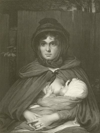 A mãe Gipsey de after David Wilkie