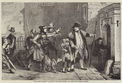 O Beadle Paroquial de after David Wilkie