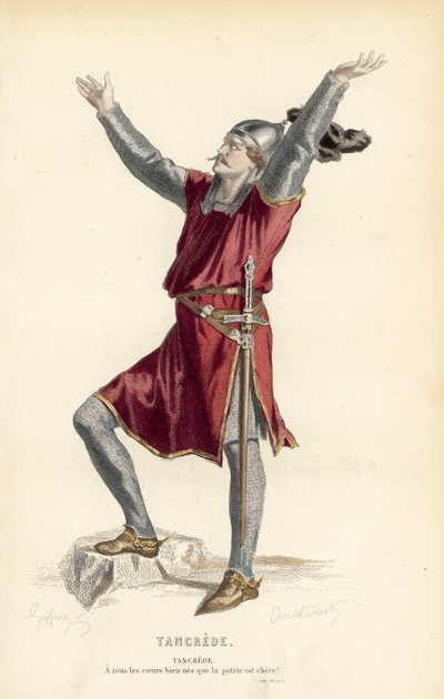 Tancrede  de after Edmond A.F. Geffroy