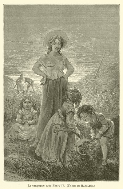 A campanha sob Henrique IV, Labbe de Marolles de after Emile Antoine Bayard