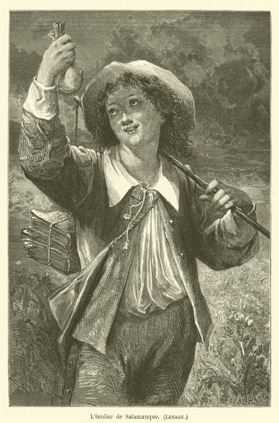 Lecoleiro de Salamanca, Lesage de after Emile Antoine Bayard