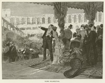 Numa Roumestan  de after Emile Antoine Bayard