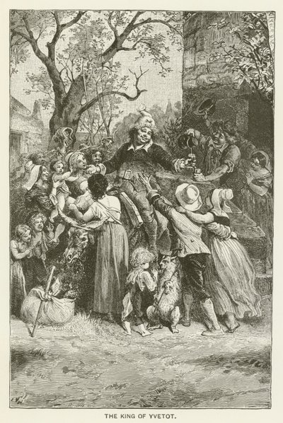 O rei de yvetot de after Emile Antoine Bayard