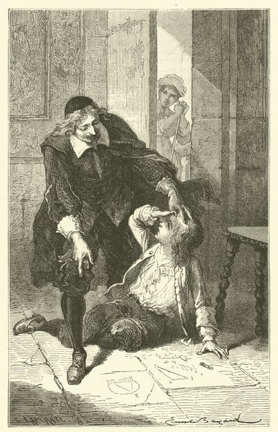 A infância de Blaise Pascal de after Emile Antoine Bayard