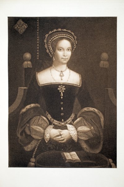 Princesa Maria, depois Rainha Maria I, c.1537, pub. 1902 (collotype) de after English School