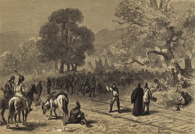 Conclusão da ferrovia do Pacífico de after Felix Octavius Carr Darley