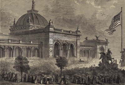 Abertura da Exposição do Centenário, 10 de maio de 1876 de after Felix Octavius Carr Darley