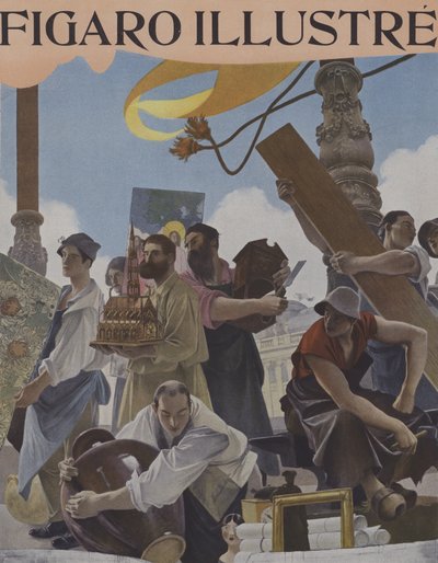 Exposição Universal de 1900 de after Francois Flameng