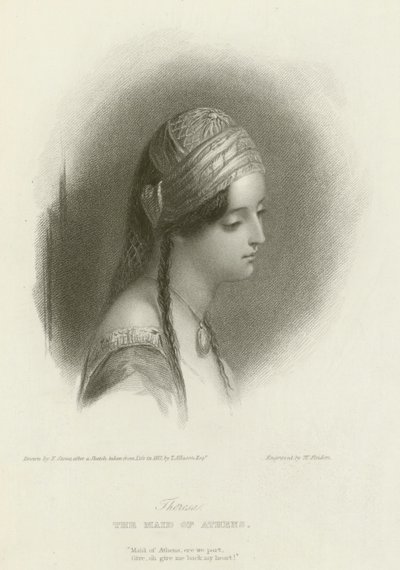 Theresa, a empregada doméstica de Atenas de after Frank Stone