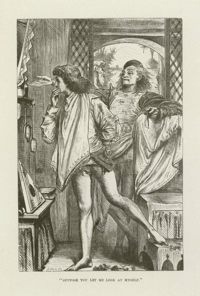 Ilustração para Romola por George Eliot de after Frederic Leighton