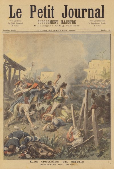 Problemas na Sicília de after Frederic Theodore Lix