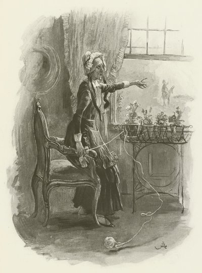 Senhorita Betsy Trotwood de after Frederick Barnard