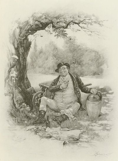 Sr. Pickwick de after Frederick Barnard