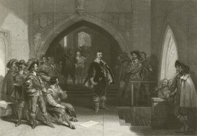 Detenção de Strafford de after George Cattermole