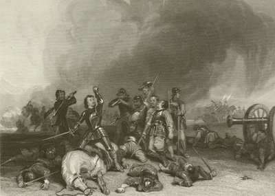 Morte do conde de Northampton de after George Cattermole