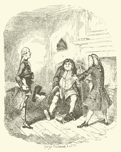 Ilustração para Tristram Shandy de after George Cruikshank