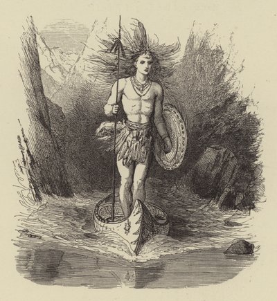 Longfellows Hiawatha de after George Housman Thomas
