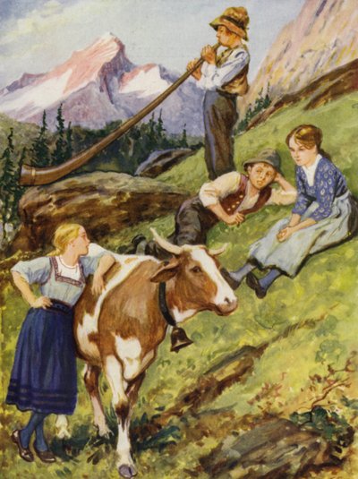 Um verão suíço de after Gordon Frederick Browne