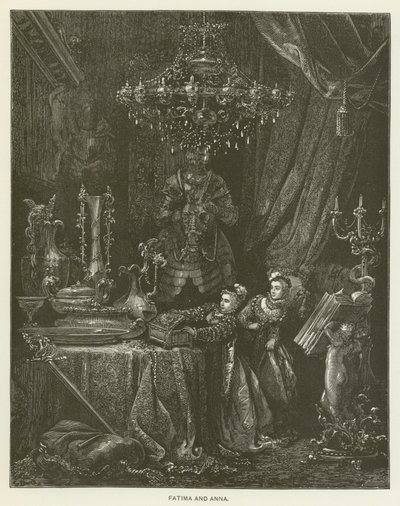 Fatima e Anna de Gustave after Dore