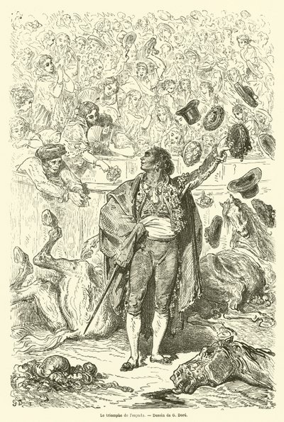 O triunfo da lespada de Gustave after Dore