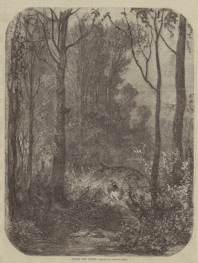 Embaixo das árvores de Gustave after Dore