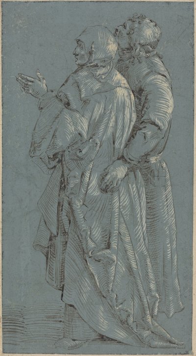 A Virgem e São João de after Hans Baldung Grien