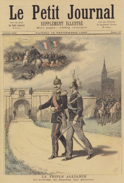 The Triple Alliance de after Henri Meyer