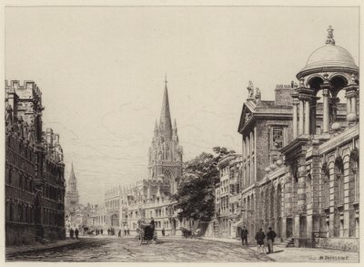 Rua alta de after Henri Toussaint