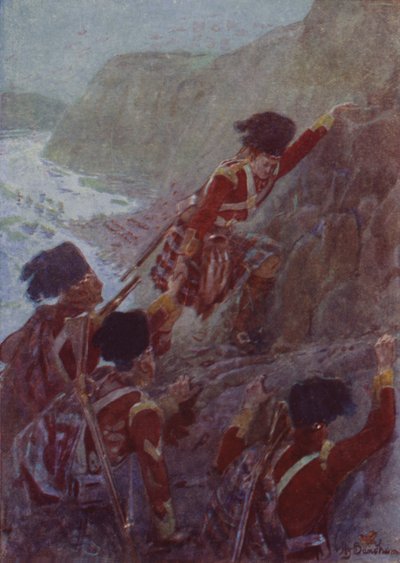 A captura do Quebec de after Henry Sandham