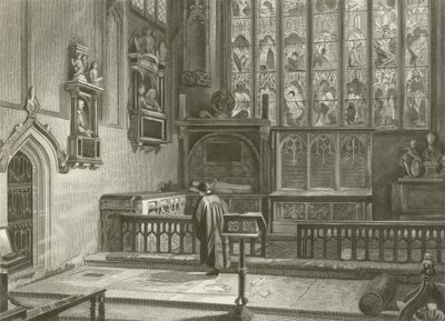 Túmulo de Shakspeares, Igreja de Stratford de Henry after Warren