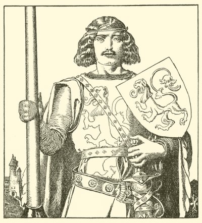 Sir Tristram da Lyonesse de after Howard Pyle