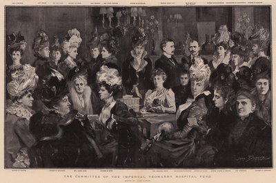 O comitê do fundo imperial do Yeomanry Hospital de after John Duncan