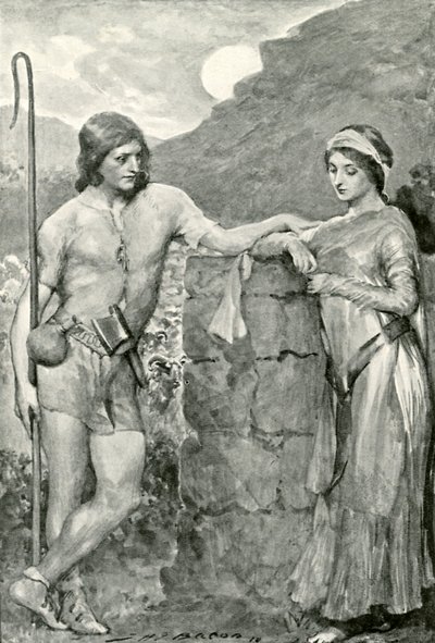 Olaf e Sigrid de after John Henry Frederick Bacon