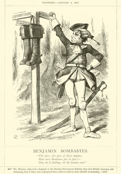 Benjamin Bombastes de after John Tenniel