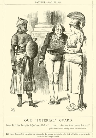 Nossa guarda imperial de after John Tenniel