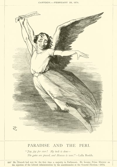Paraíso e o Peri de after John Tenniel