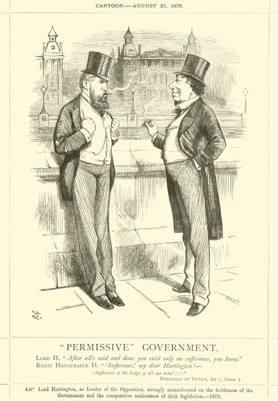 Governo permissivo de after John Tenniel
