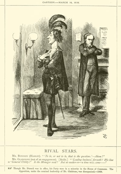 Estrelas rivais de after John Tenniel