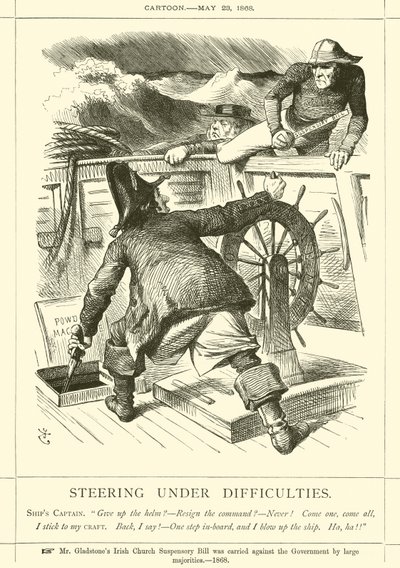 Direção sob Dificuldades de after John Tenniel