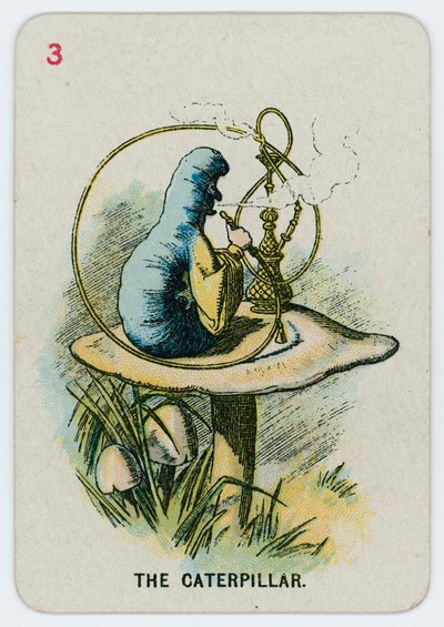 A lagarta de after John Tenniel