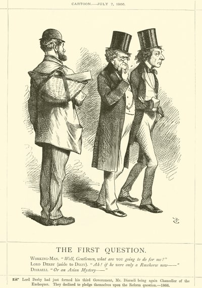 A primeira pergunta de after John Tenniel