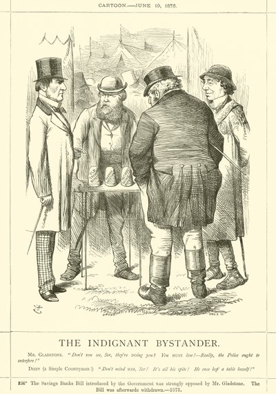 O espectador indignado de after John Tenniel