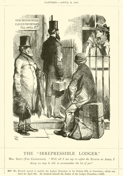 O inquilino irreprimível de after John Tenniel
