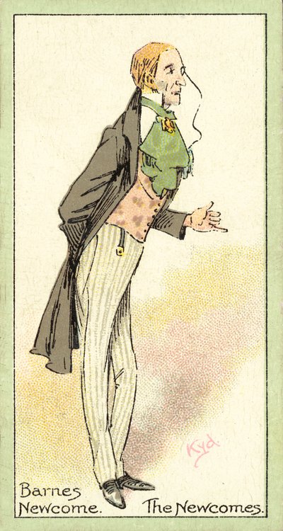 Barnes Newcome, Newcomes (cromolito) de after Joseph Clayton Clarke
