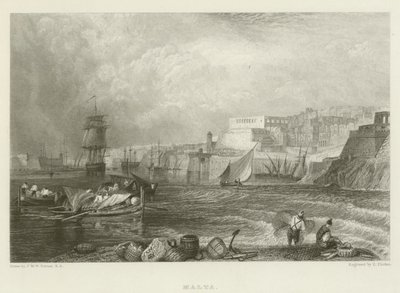Malta de after Joseph Mallord William Turner